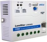 شارژکنترلر 30 آمپر 12/24 ولت PWM برند EPEVER مدل LS3024EU