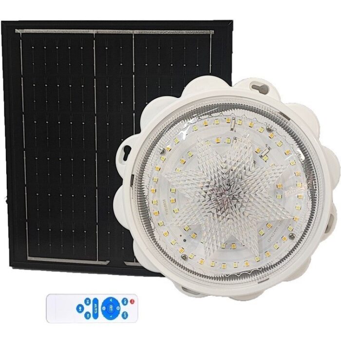 چراغ سقفی خورشیدی ویمکس مدل V83200R ظرفیت ۲۰۰ وات - تصویر 1