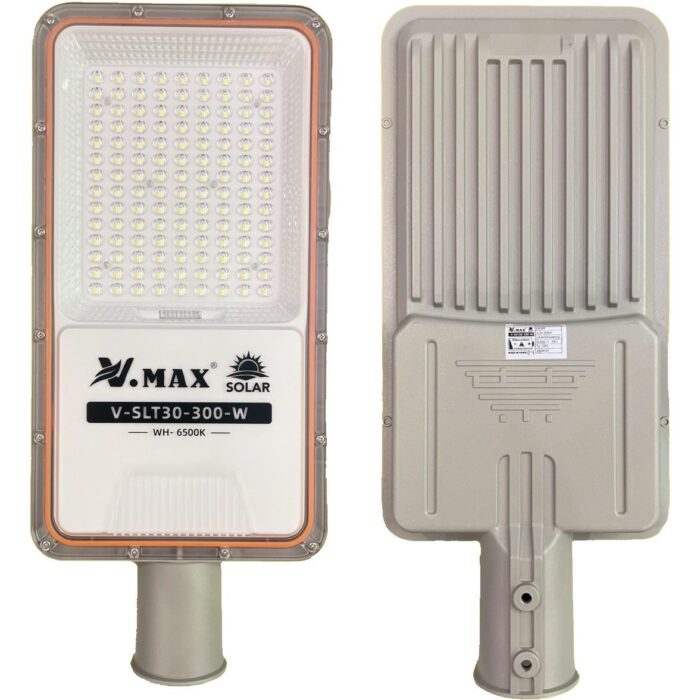 چراغ خیابانی خورشیدی ویمکس مدل V-SLT30-300 ظرفیت ۳۰۰ وات - تصویر 1