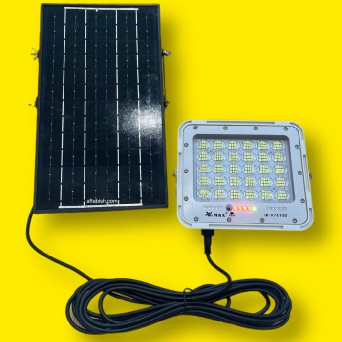 پروژکتور خورشیدی ویمکس مدل IR-V76100 ظرفیت ۱۰۰ وات - تصویر 1