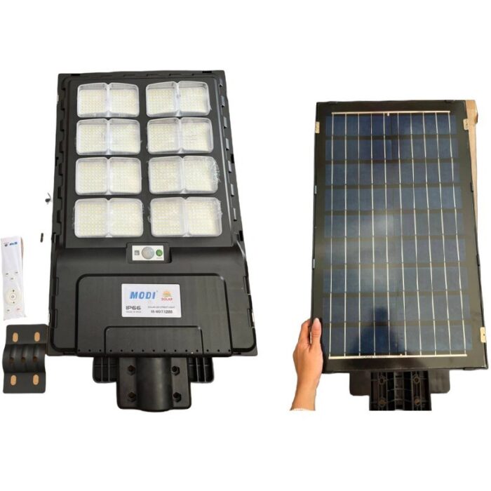 چراغ خیابانی خورشیدی مودی مدل MD732000 ظرفیت ۲۰۰۰ وات - تصویر 1